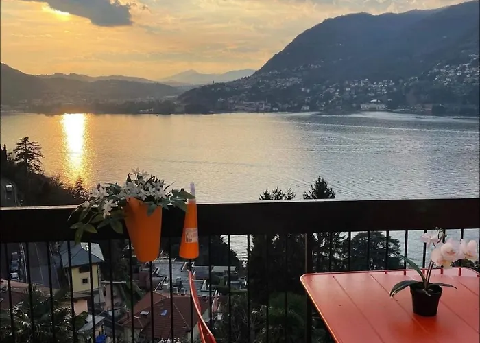 Apartmán Sunset Balcony Panoramic View In Blevio
